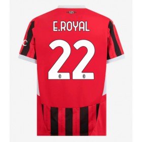 AC Milan Emerson Royal #22 Hemmakläder 2024-25 Kortärmad